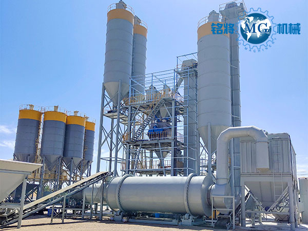 �q���30万吨鄂尔多斯�q��؜砂浆站配套烘�q�机